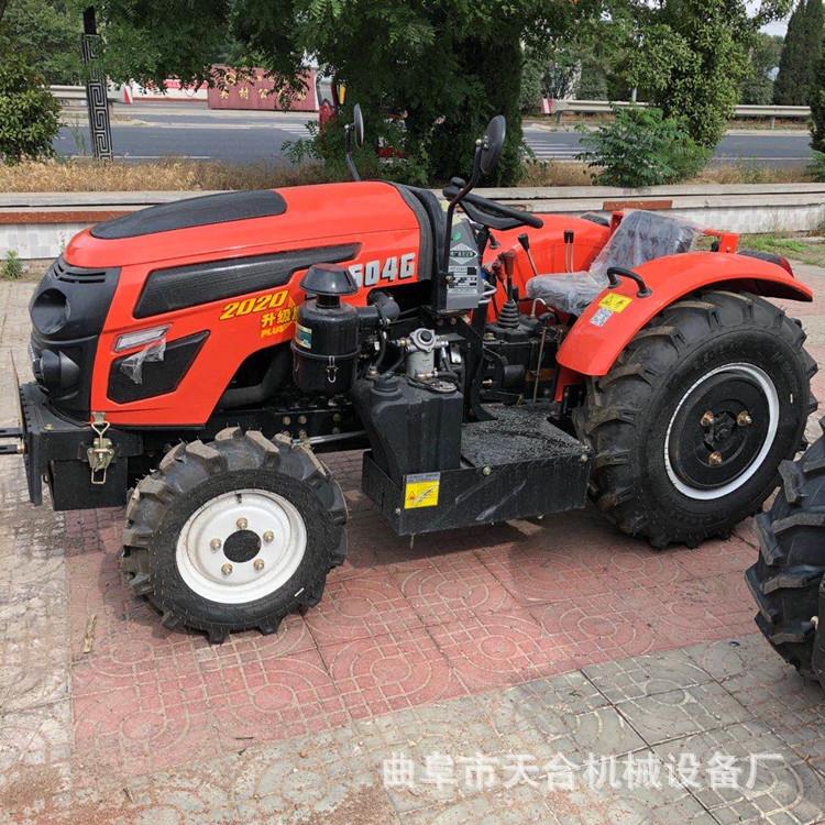 萨丁504大棚王小钢炮拖拉机 农用型蔬菜种植机 小车身四驱四轮车