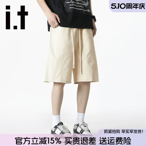 It5CM/FIVECM纯棉短裤男