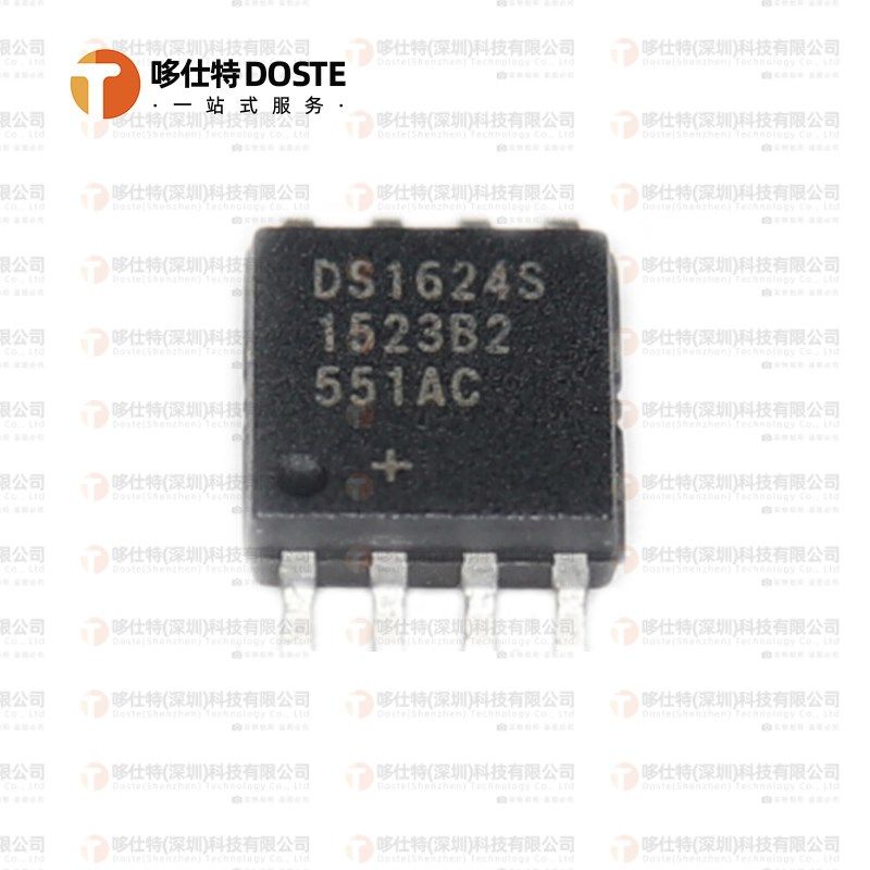 全新原装 DS1624S+T&R SOIC-8封装 贴片DS1624S温度传感器 IC芯片