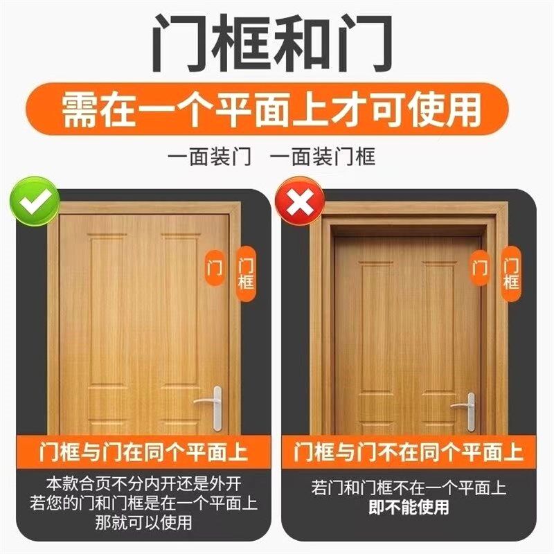 德国进口全自动关门弹簧合页4寸合叶闭门器回弹缓冲铰链直角定位