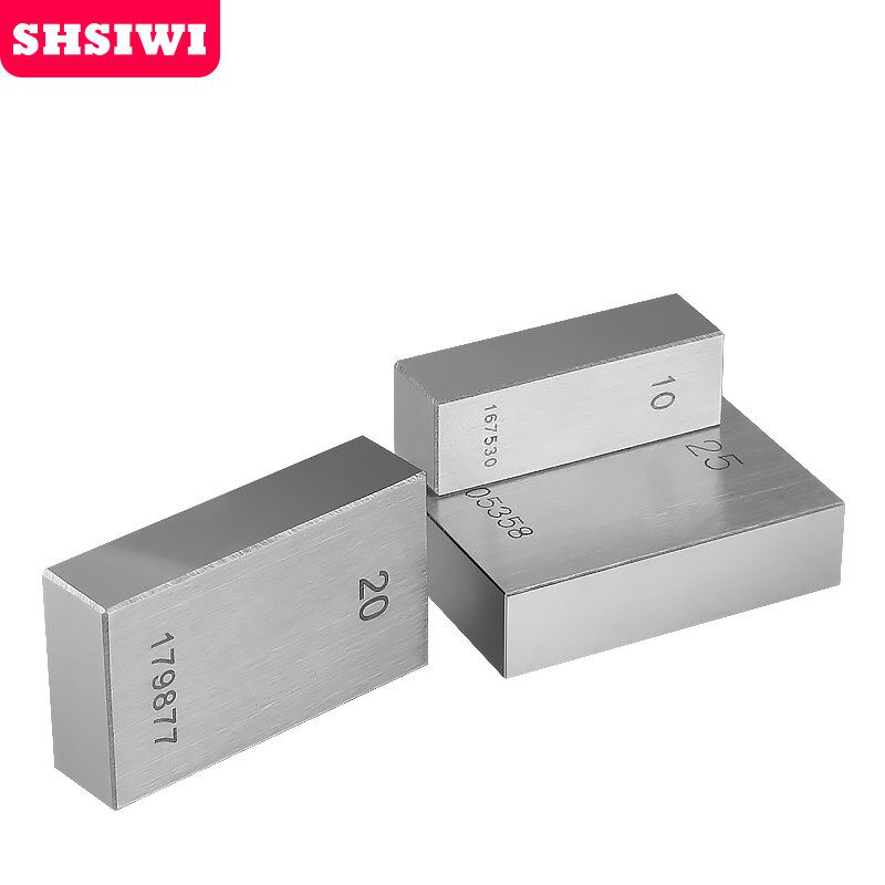 卡尺专用量块6块12块千分尺标准量块20块装 大8块块规