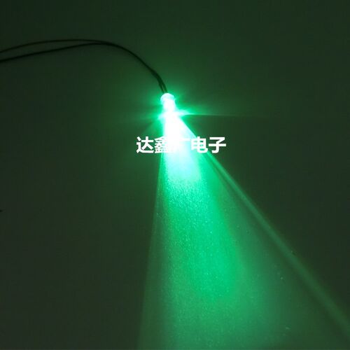 10MM带线端子LED发光管3V5V12V24V设备改装指示灯F10带PH2.0插头