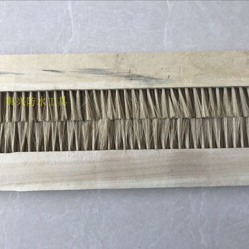 做防水的刷子丙纶刷丙纶布防水专用刷大排刷软毛刷防猪毛排刷工业