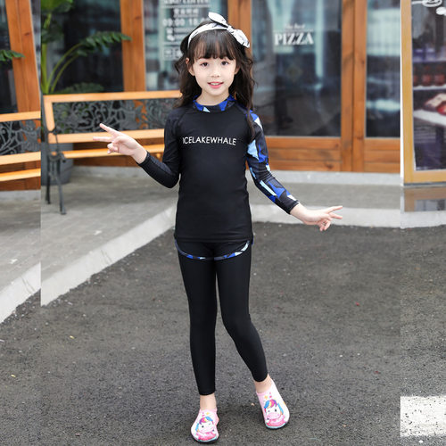 2026新款亲子潜水服套装拉链长袖长裤防晒防划速干男女儿童浮潜水