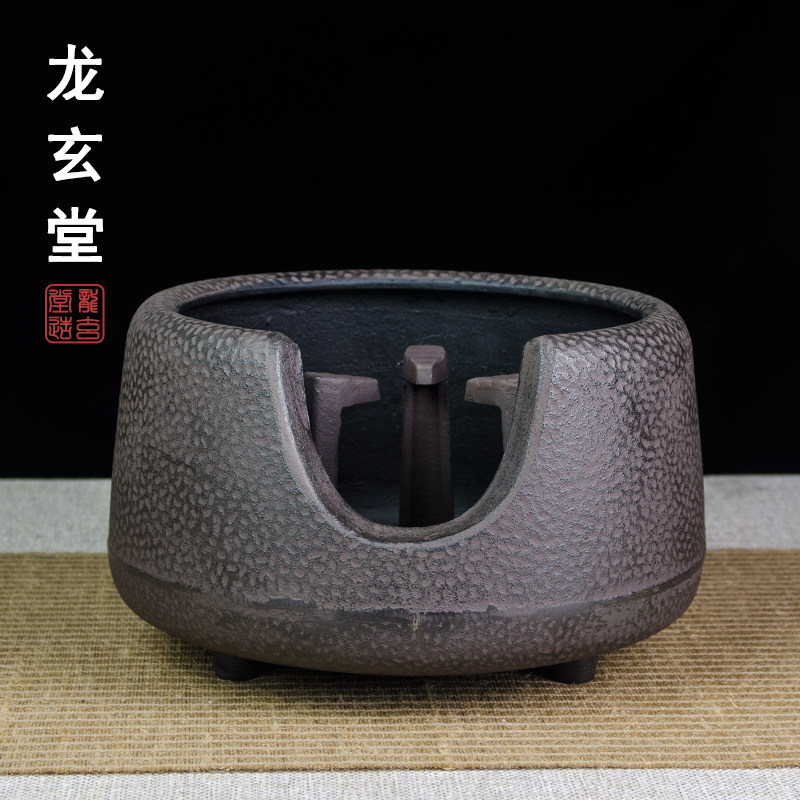 加大号碳烤炉酒精炉户外煮茶炉南部铁壶炉陶壶炭炉家用木炭加热风