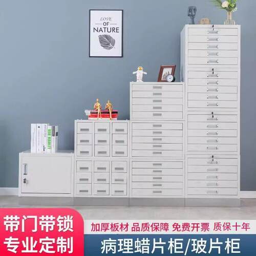 钢制医院病理科室组织柜实验标本组织蜡块切片玻片存放晾片储存柜
