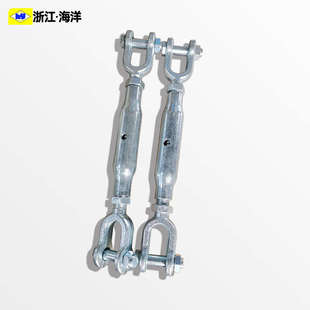 德标钢丝绳管状花篮螺丝花篮拉紧器DIN1478螺栓闭花兰管式螺丝体