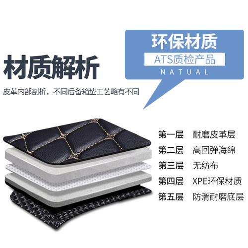 适用于沃尔沃s60后备箱垫s60l专用汽车后背尾箱垫子改装 用品大全