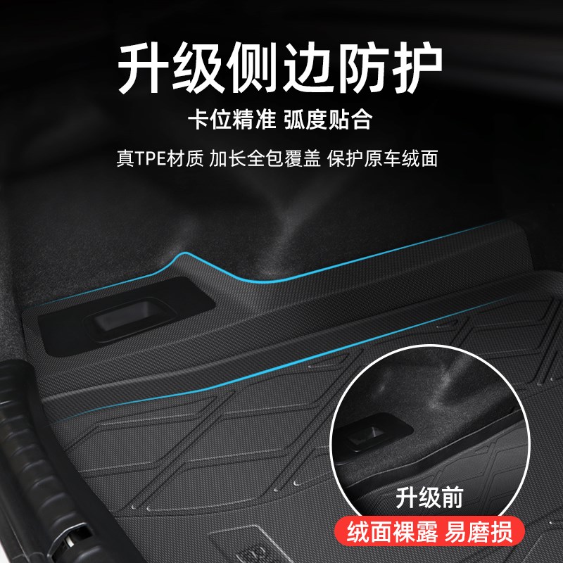 宝马5系后备箱垫全包围宝马525/530li五系后背尾箱垫子汽车内装饰