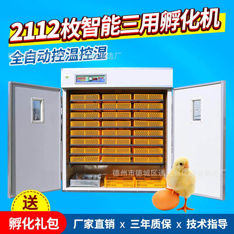 通达孵化机小型家用全自动智能鸡鸭鹅鸽子孔雀孵蛋器鹦鹉孵化器