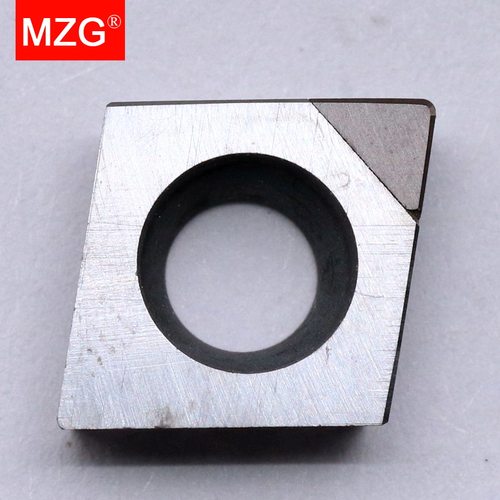 MZG铝用刀片PCD车刀CCGT060202精密光亮车床刀片CBN高硬料车刀粒