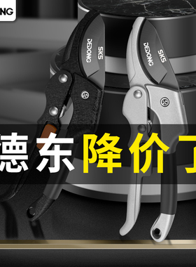 修枝剪园艺剪刀树枝专用花剪修花园林果树绿化修剪刀花枝省力花卉