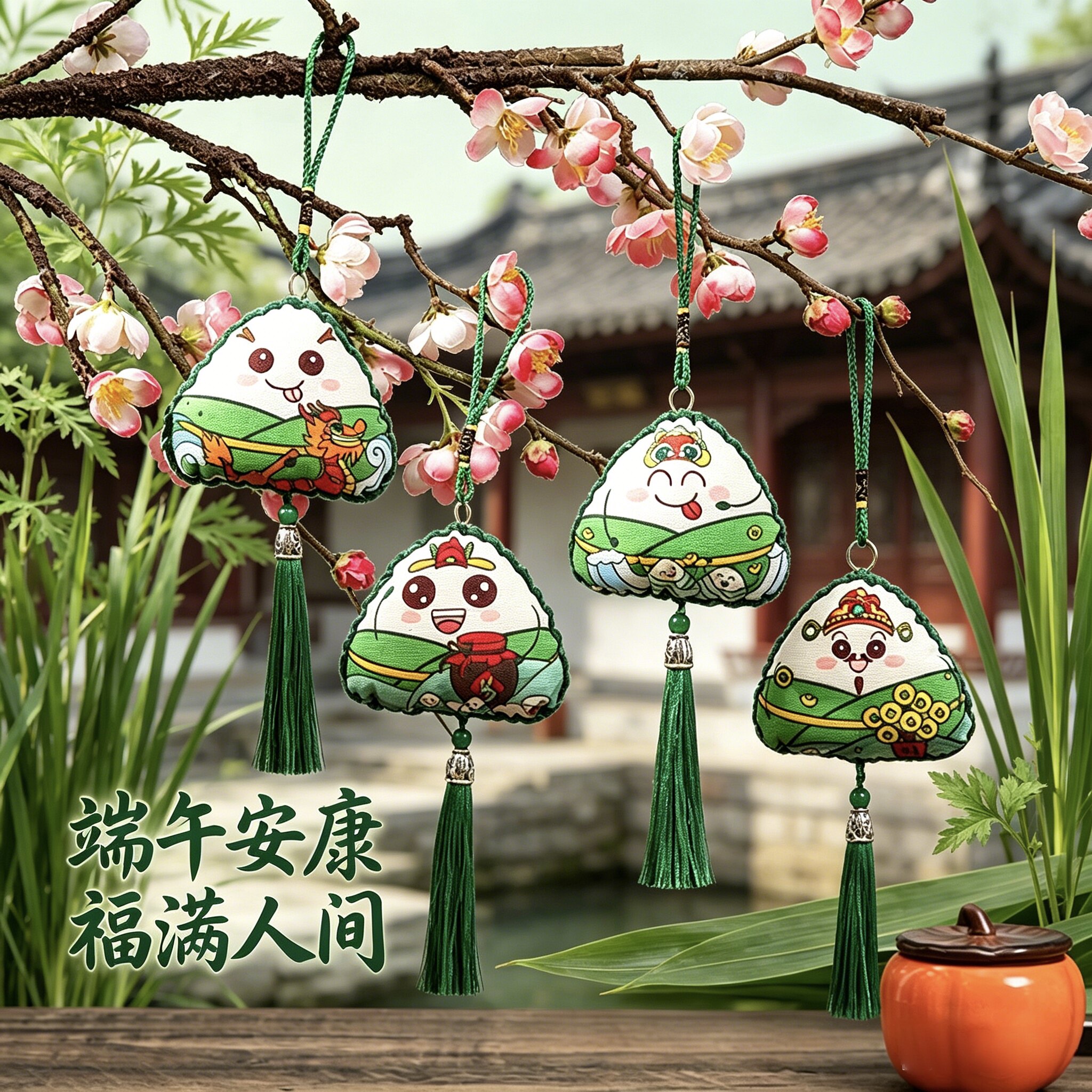 端午节粽子DIY材料包祈福礼品