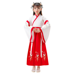 2026新款儿童国学服中国风古装三字经儿童演出服小学生汉服书童服