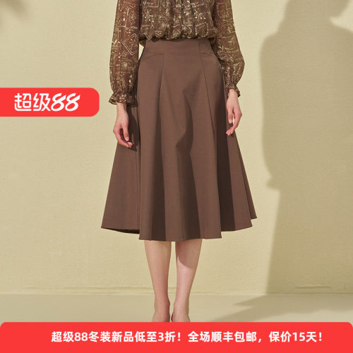 通勤时尚休闲百搭女装半身裙百褶