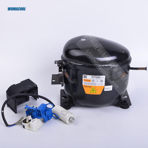 ZEL/扎努西 HVT86AH 冷媒R600A 电压220-240V~50Hz制冷冰柜压缩机