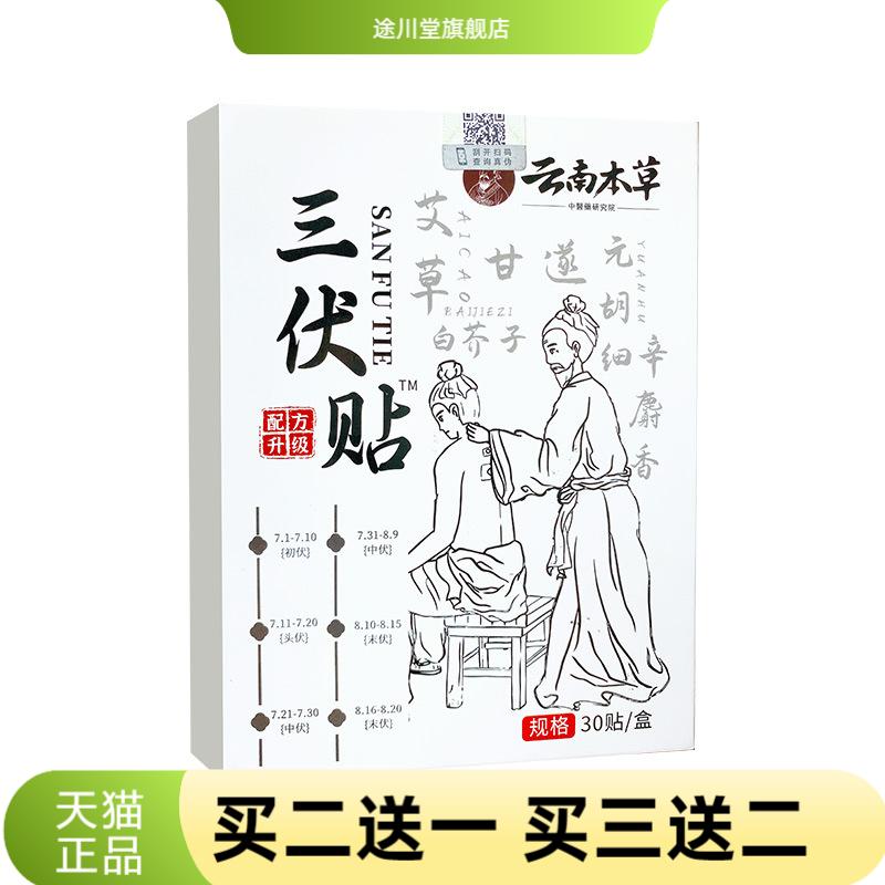 三伏贴云南本草三伏天艾灸贴