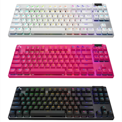 罗技G Pro系列PRO X TKL无线机械键盘87紧凑蓝牙游戏电脑电竞RGB