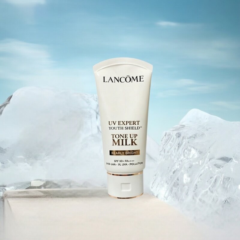 Lancome兰蔻小白管防晒乳高倍SPF50遮瑕轻透水漾素颜BB隔离霜30ml