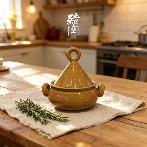 绪空耐高温塔吉锅煲汤炖肉砂锅