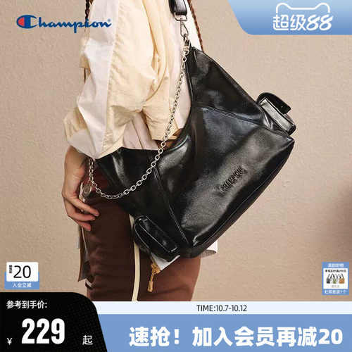 Champion冠军机车链条单肩包