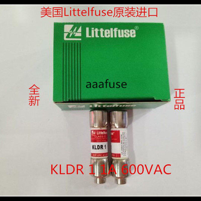 KLDR 1 正品美国力特CLASS CCTIME-DELAY延时熔断器/保险丝600V1A