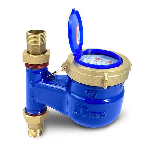防冻水表大全家用商用工程用自来水机械国标旋翼式6分4分防倒转
