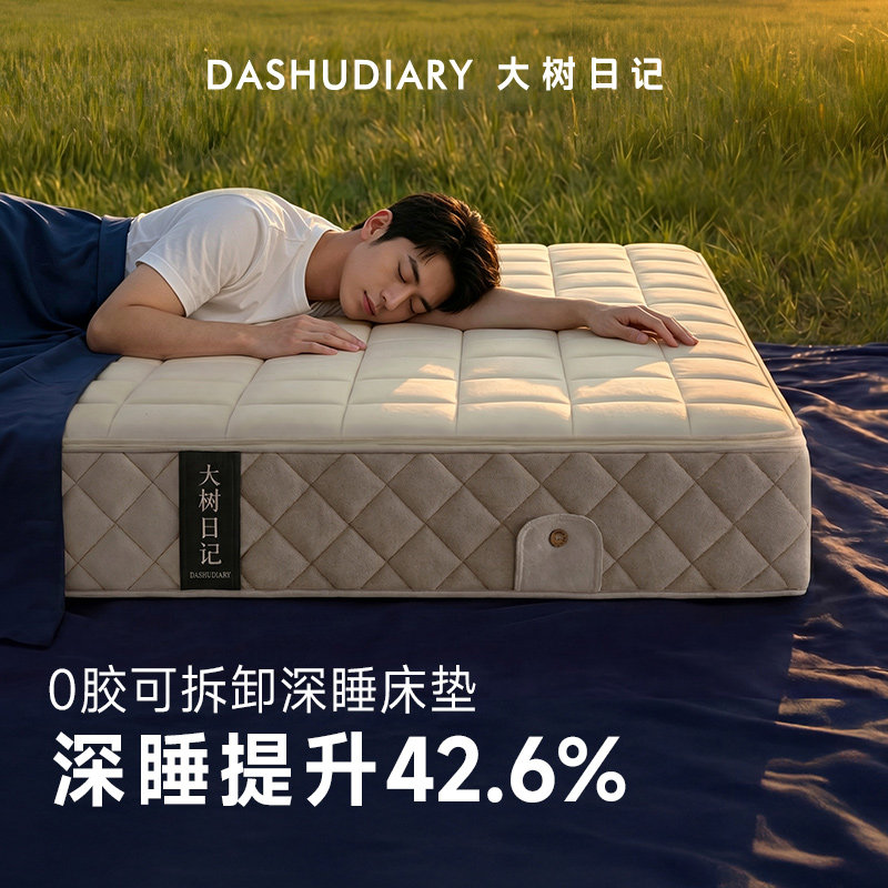 记忆棉1.5米1.8米护脊硅胶棉床垫