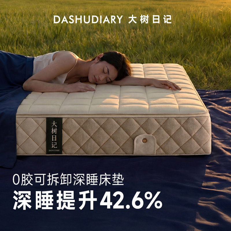 记忆棉1.5米1.8米护脊硅胶棉床垫