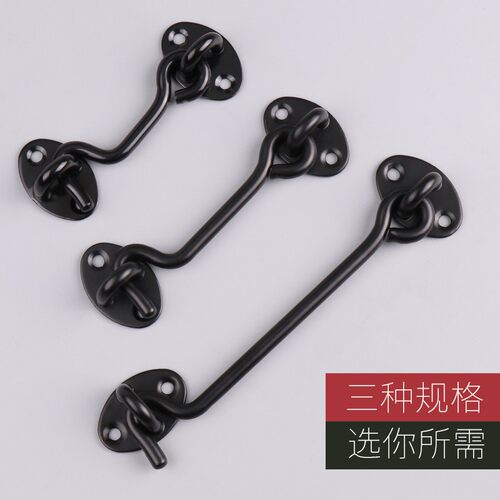 不锈钢插销门栓门扣锁扣卡扣免打孔搭扣挂钩老式卫生间推拉房门闩