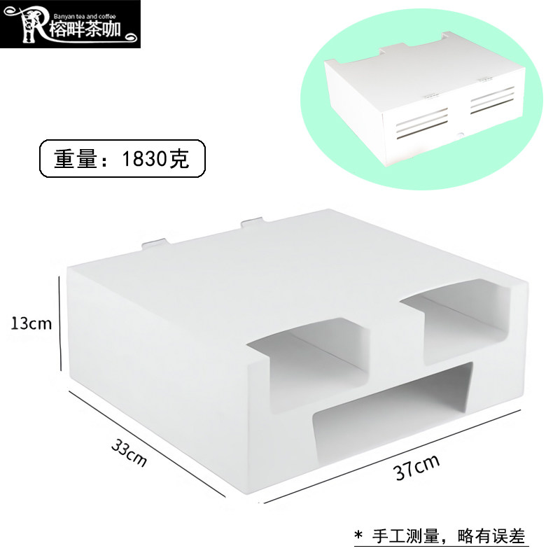 打包胶袋收纳盒奶茶咖啡店单双杯袋放置架商用