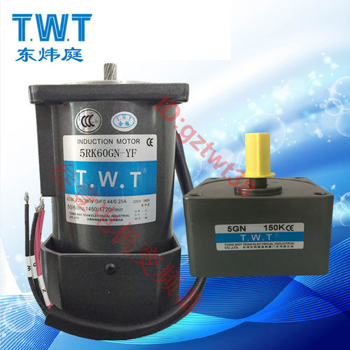 TWT减速马达5RK 5IK60GN-YF CF AF SF UF CFT SFT YFT东炜庭电机