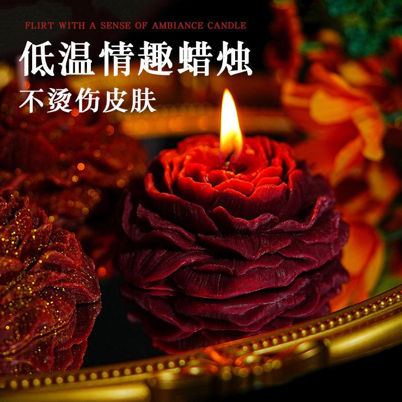 男同约会sm调教下体地狱级玩具低温蜡烛前戏调情神器微痛香薰滴蜡