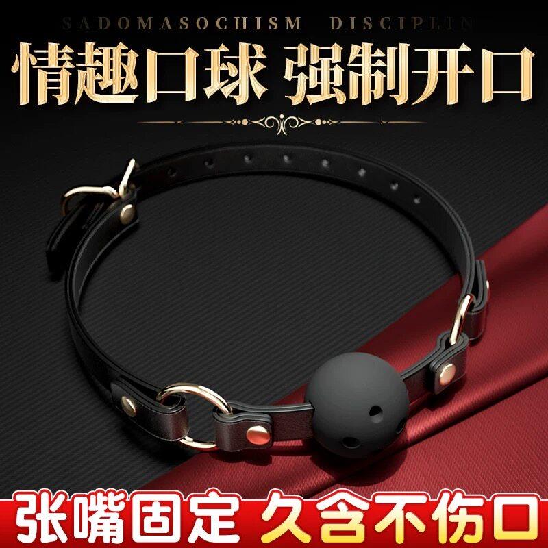 情侣大尺度情趣另类玩具sm调教口球塞口夫妻房事床上助爱合欢神器