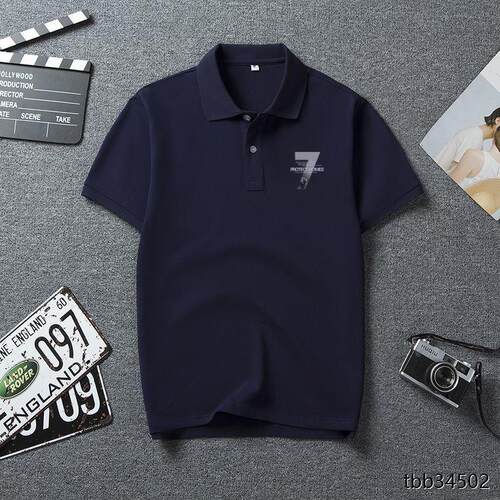 夏季大码男士翻领短袖POLO衫