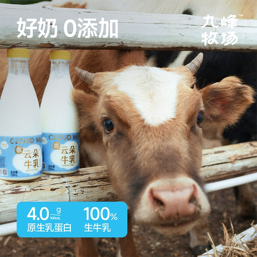 九峰牧场非均质低温奶A2牛奶
