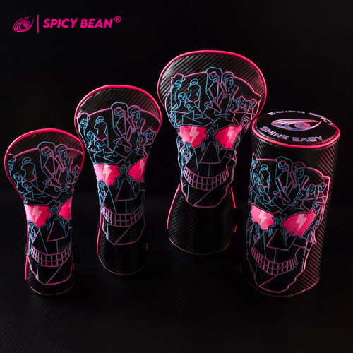 SPICYBEAN高尔夫杆套骷髅限定款