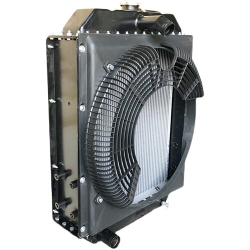 R4105ZD柴油机水箱50千瓦发电机L散热器铜管铝管总成配件