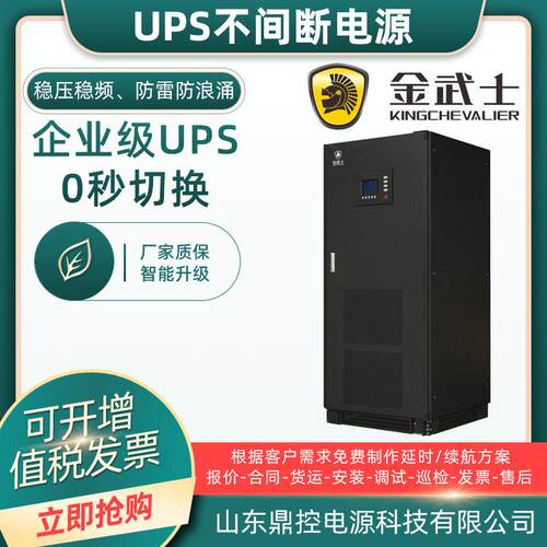 金武士TDF-31030GS工频UPS不间断电源30KVA27KW三进出机柜式ce