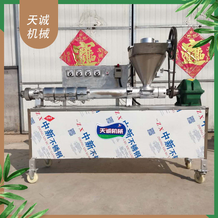 天诚全自动牛排豆皮机豆类食品加工机械商用人造肉机素鸡翅机厂家
