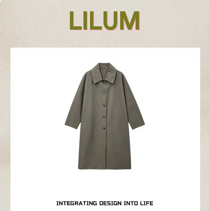【小田直播间】LILUM厘白【月咏外套】时尚百搭休闲外套LB8319