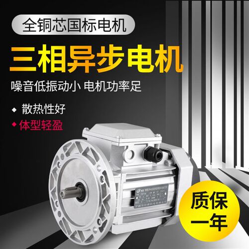 YS7124/YE2-71M2-4/Y2-71M2-4三相异步电动机380V国标0.37KW电机