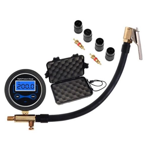 Digital Car Truck Air Tire Inflator Pressure Gauge with Air