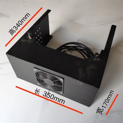 KA1238XA2奥的斯电梯曳引电机钢带主机散热风机风扇罩壳原装 全新