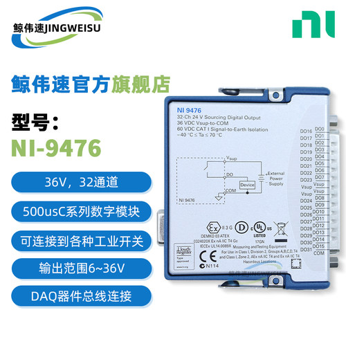美国NI-947636V32通道出模块