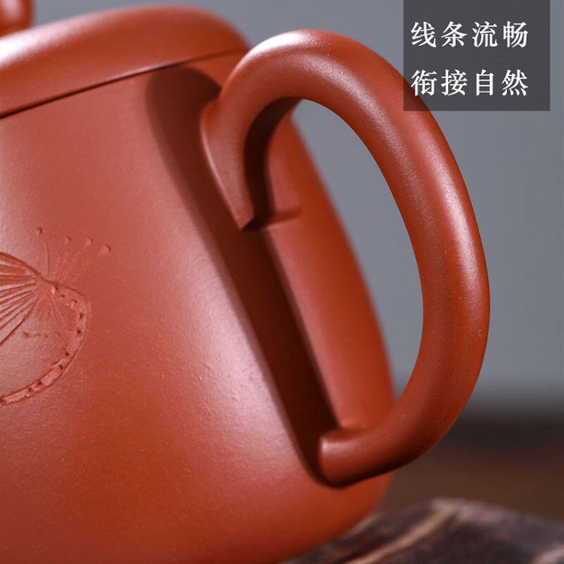 宜兴紫砂杯原矿朱泥带盖泡茶喝水杯子非陶瓷男女办公功夫茶具茶杯