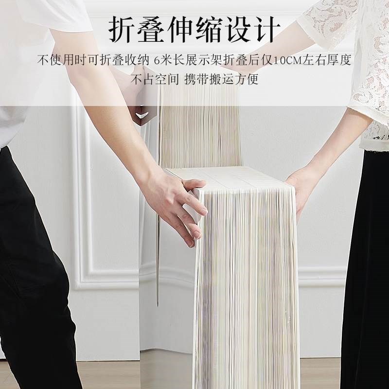 纸艺阶梯展示台中岛展台展会展架多层陈列架产品摆件首饰鞋服陈列