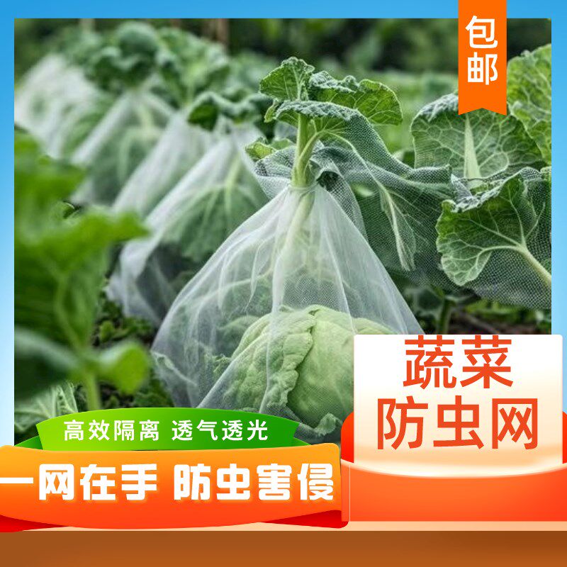 种菜防虫网种菜 农用防虫网农用蔬菜防虫网大棚地种菜专用网 纱网