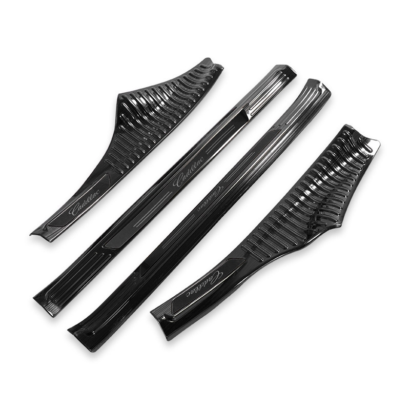 适用凯迪拉克CT5 XT4 XT5 XT6车身改装门槛条迎宾踏板内饰条防护
