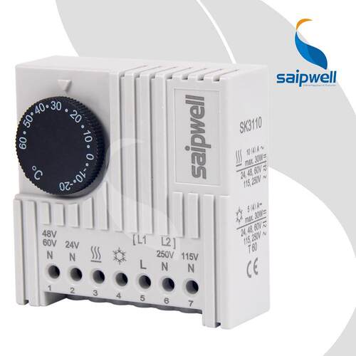 saipwell推广动力配电柜SK3110温控器水泵控制柜温控器电子式